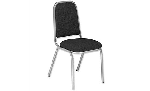 B404025 Black Silver Conference Chairs 295X295